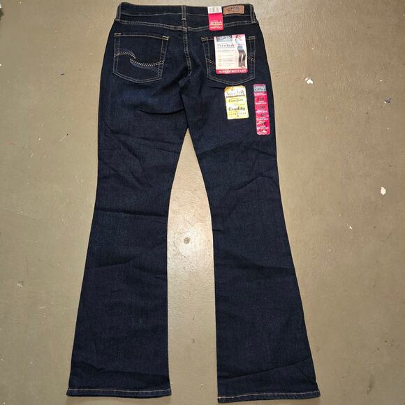 NWT Signature Levi Strauss & Co Modern Boot Cut Indigo Void Jeans Women Size 30 - Picture 5 of 8